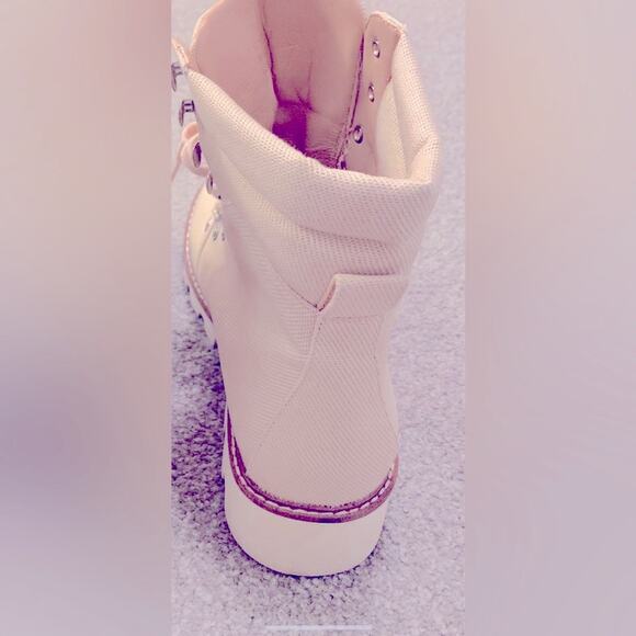 MI.IM CHUNKY SOLE WOMEN’S BOOTS, Street Wear, Gorpcore CANVAS UPPER, Sz. 8.5, - Picture 9 of 16